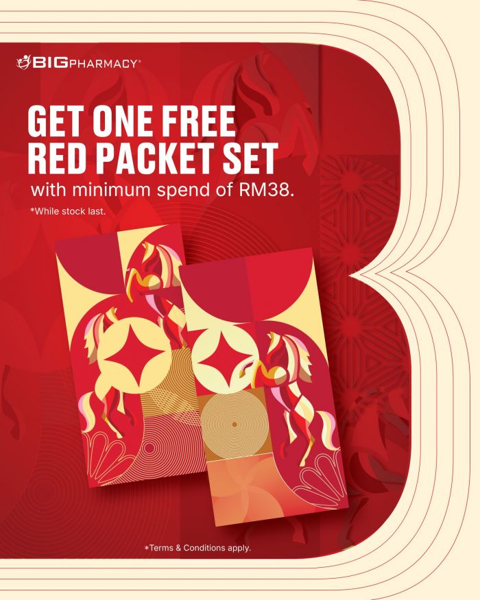 BIG Pharmacy CNY Promotion: Free Red Packet Set | January 2026 BIG Pharmacy CNY Promotion: Free Red Packet Set | January 2026