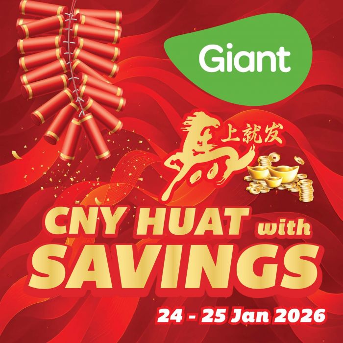 Giant CNY Promotion: 100 Plus & Drinks Deals | 24-25 January 2026 Giant CNY Promotion: 100 Plus & Drinks Deals | 24-25 January 2026