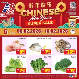 Family Store Melaka Chinese New Year Super Sale: Fresh Market & Groceries | 6-10 February 2026