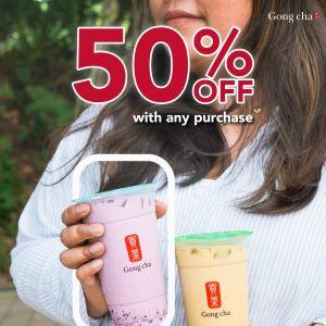 Gong Cha Royalty Member Promo: 50% OFF Voucher | 9-15 February 2026