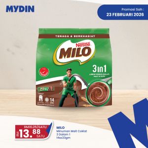 MYDIN Nestlé Promotion: Milo, Cereals & Milk Powder Deals | Until 23 February 2026
