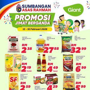 Giant SARA Promotion: Redeem MyKasih & Save | 12 - 18 February 2026