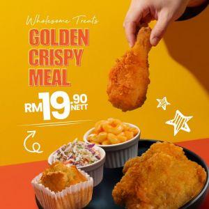 Kenny Rogers ROASTERS Golden Crispy Meal: RM19.90 Nett Wholesome Treat