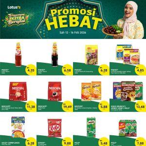Lotus's Nestle Ramadan Promotion: Milo, Nescafe & Maggi Deals | 12-16 Feb 2026