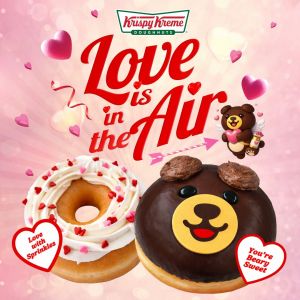 Krispy Kreme Valentine's Doughnuts: Beary Sweet & Sprinkle Love Specials