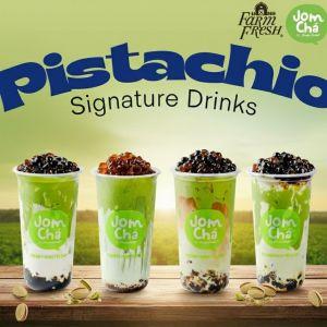 Jom Cha by Farm Fresh New Menu: Pistachio Signature Drinks Series