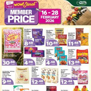 AEON MaxValu Prime Promotion: Member Price Specials | 16-28 February 2026