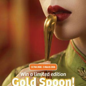 llaollao Win Limited Edition Gold Spoon Contest: Buy Tubs, Sanum & More | 15 Feb - 3 Mar 2026