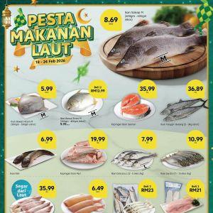 Lotus’s Pesta Makanan Laut Promotion: Fresh Seafood Deals | 18 - 24 Feb 2026