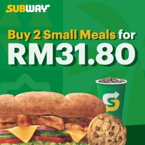 Subway Set Buka Puasa Berdua: 2 Small Meals for RM31.80 | Ramadan 2026