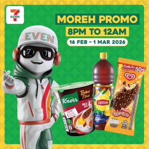 7-Eleven Promo Malaysia: Buy 1 Free 1 Moreh Deals | 16 Feb - 1 Mar 2026