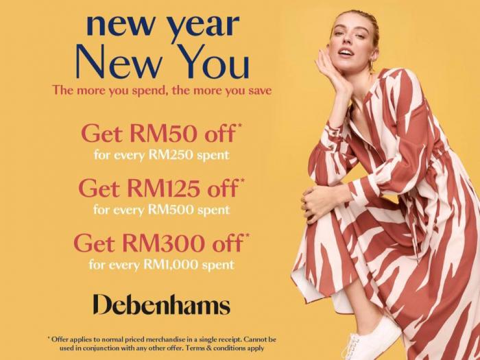 Debenhams New Year New You