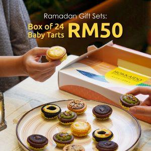 Hokkaido Baked Cheese Tart Ramadan Promotion: Box of 24 Baby Tarts for RM50 | Feb - Mar 2026
