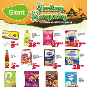 Giant Ramadan Promotion: Grocery & Household Deals | 20-26 Feb 2026