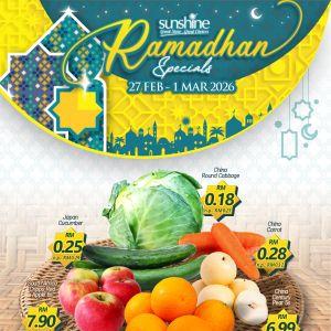 Sunshine Weekend Promotion: Ramadhan Grocery Deals Penang | 27 Feb - 1 Mar 2026