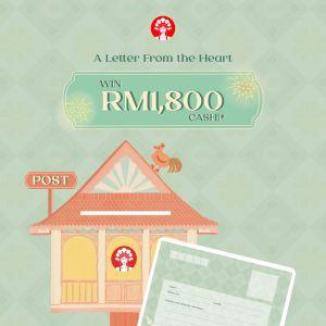 CHAGEE Raya Promotion 2026: Surat Kasih Raya Win RM1,800 Cash