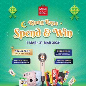 Miniso Raya Promotion 2026: Riang Raya Spend & Win | March 2026