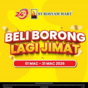 ST Rosyam Mart Promotion: Beli Borong Lagi Jimat | March 2026