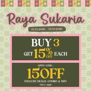 Padini Raya Sale: Raya Sukaria Promo Codes | 1-15 March 2026