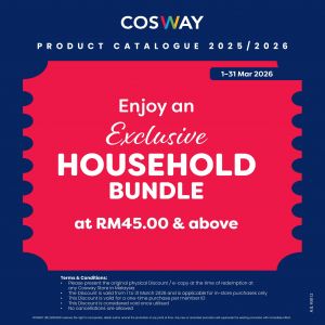 Cosway Promotion: Exclusive Household Bundle | 1-31 March 2026