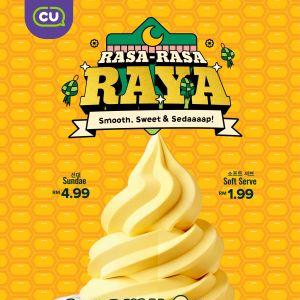 CU New Ice Cream: Rasa-Rasa Raya Creamy Corn | March 2026