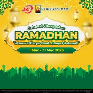 ST Rosyam Mart Ramadan Promotion: Bazaar Supplies | March 2026