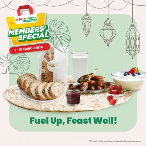 Jaya Grocer Promotion: Members' Special Raya Deals | 1 - 15 March 2026
