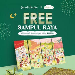 Secret Recipe Raya Promotion: Secret Recipe x yattlukis Free Sampul Raya 2026