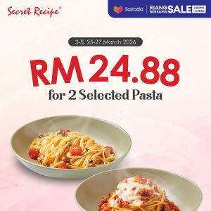 Secret Recipe Lazada Promotion: Pasta & Cake Deals | March 2026