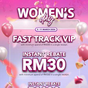 SaSa Women's Day Sale 2026: Fast Track VIP & Instant Rebates | 5-11 March 2026
