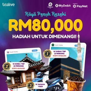 Tealive Promotion: Raya Penuh Rezeki Contest | 4 March - 19 April 2026