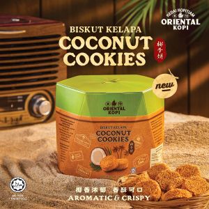 Oriental Kopi Coconut Cookies: New Aromatic Traditional Snacks