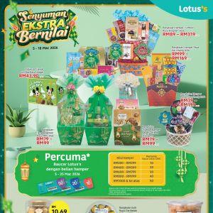 Lotus's Promotion: Senyuman Ekstra Bernilai Raya | 5-18 March 2026