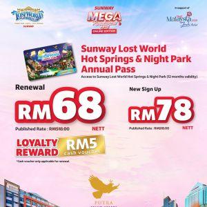 Sunway Lost World Annual Pass: Sunway Mega Roadshow 2026 | 13 March - 14 April 2026