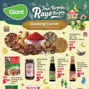 Giant Raya Promotion: Cooking & Baking Essential Deals | 6-23 March 2026