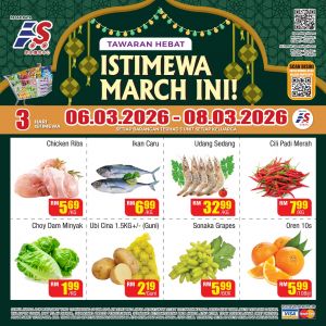 Family Store Melaka Ramadan Promotion: 3 Days Special | 6-8 March 2026