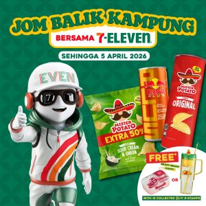 7-Eleven Promotion: Jom Balik Kampung Deals | Until April 2026