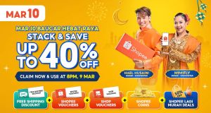 Shopee Raya Sale: Mar 10 Baucar Hebat Raya Stack & Save | March 2026