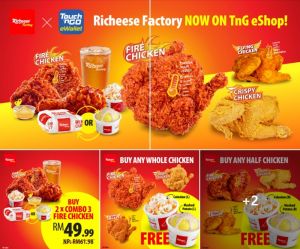 Richeese Factory Promotion: Super WOW Voucher Deals on TnG eShop