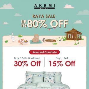AKEMI Johor Premium Outlets Raya Sale: Up To 80% Off | 13-23 March 2026