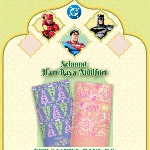 Padini FREE Sampul Raya: Exclusive Sampul Raya DC