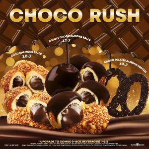 Auntie Anne’s Menu: Choco Rush | March-April 2026
