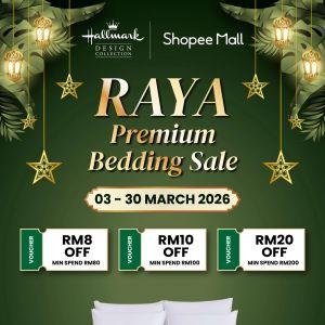 Hallmark Shopee Raya Sale: Premium Bedding Sale Vouchers | March 2026
