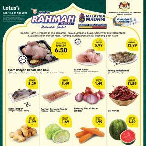 Lotus's Promotion Jualan Rahmah Selangor | 13-14 March 2026