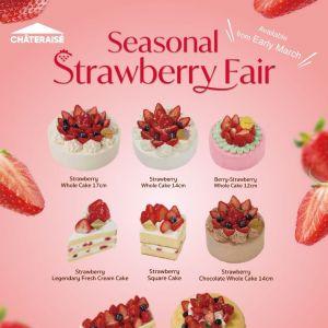 Chateraise Cake Promotion: Seasonal Strawberry Fair | March 2026