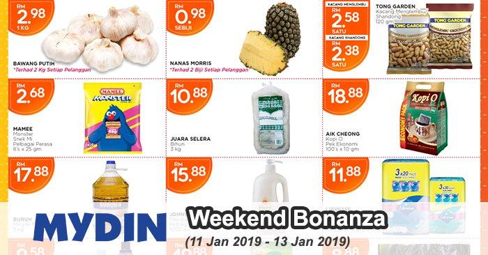 MYDIN Weekend Promotion (11 January 2019 - 13 January 2019)