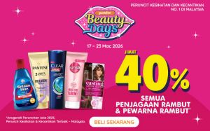 Guardian Promotion @ Shopee: Beauty Days - 40% OFF All Hair Care & Color | 17-23 March 2026
