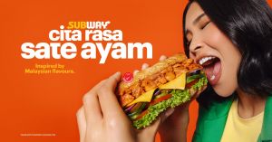Subway Menu: New Arrival - Cita Rasa Sate Ayam Sub | March 2026