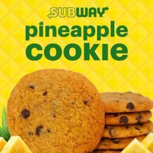 Subway Menu: New Arrival - Pineapple Cookie | March 2026