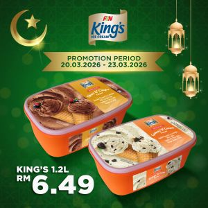 Lotus's Promotion: F&N King's Ice Cream - From RM6.49 | 20-23 Mar 2026